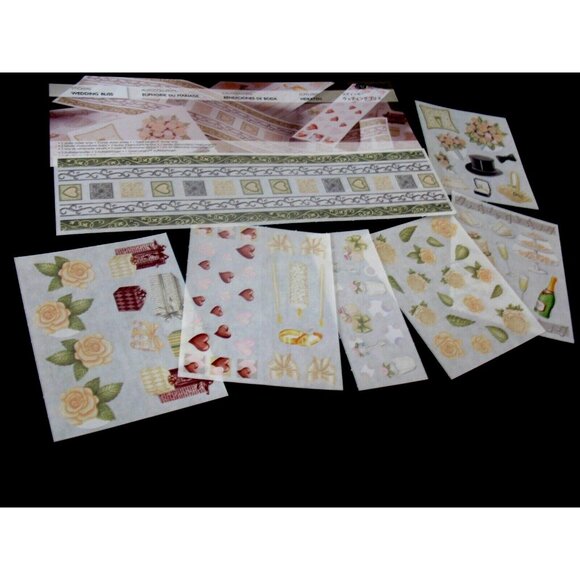 Lot of Wedding BLISS Stickers, Shortcuts Neutrals, New Year's, Celebration& Abc - Picture 12 of 14